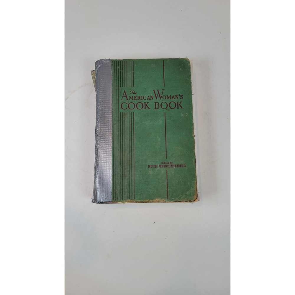 The American Woman's Cook Book‎ by Ruth Berolzheimer 1939 Thumb Indexed Culinary